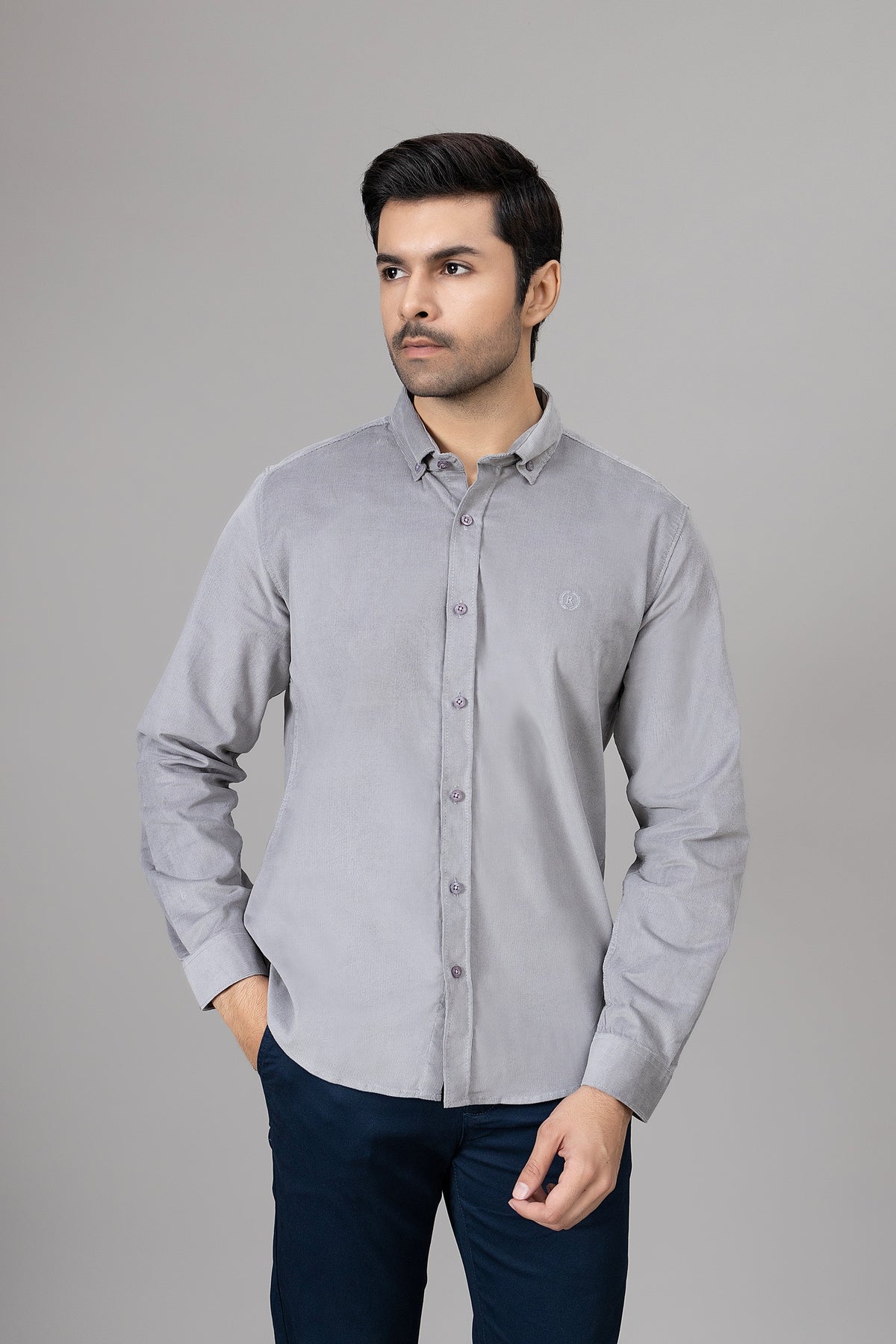 Light Grey Casual Shirt