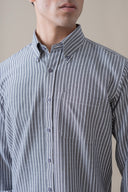 Stripe Button-Down Shirt