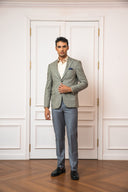 Light Brown Check Coat