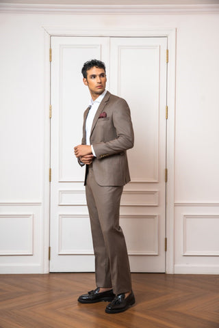 Brown Suit MES411-BR
