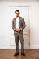 Brown Suit MES411-BR