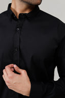 Black Everyday Casual Shirt
