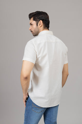 Off White Casual Shirt