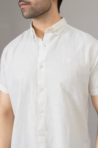 Off White Casual Shirt