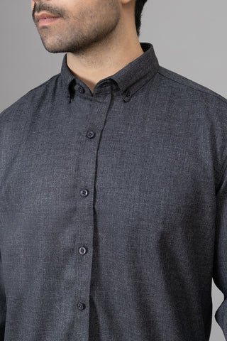Charcoal Grey Casual Shirt