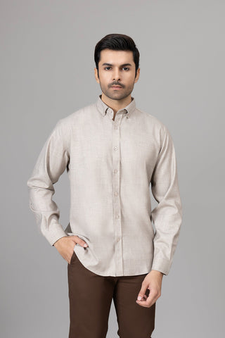 Beige Casual Shirt