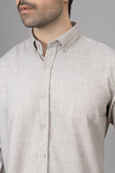 Beige Casual Shirt