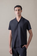 Black Essential Casual Shirt