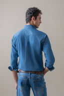 Blue Casual Shirt