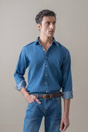 Blue Casual Shirt