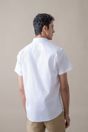 White Essential Casual Shirt