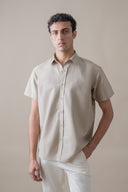 Beige Casual Shirt