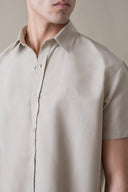 Beige Casual Shirt
