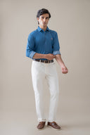 Blue Refined Casual Shirt