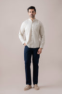 Beige Signature Casual Shirt