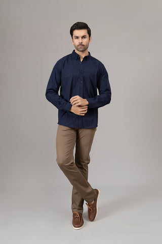 Navy Casual Shirt