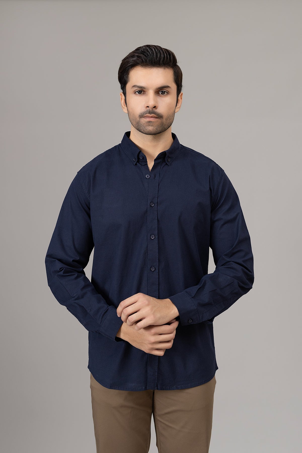 Navy Casual Shirt