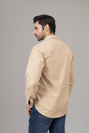 Beige Casual Shirt