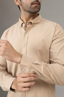 Beige Casual Shirt