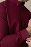 Maroon Prestige Casual Shirt