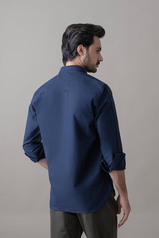 Navy Sovereign Casual Shirt