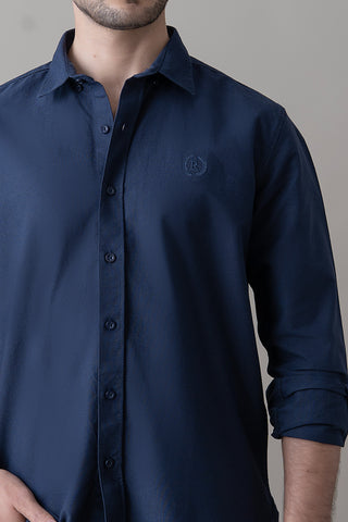 Navy Sovereign Casual Shirt