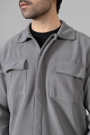Grey Contemporary Jacket