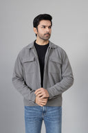 Grey Contemporary Jacket