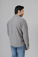 Grey Contemporary Jacket