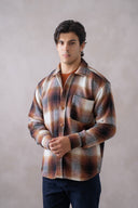 BROWN Shacket