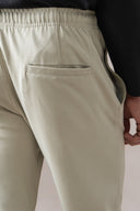 Beige Knitted Trouser