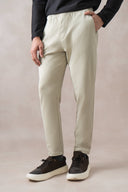 Beige Knitted Trouser