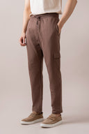 Brown Knit Trouser