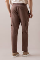 Brown Knit Trouser