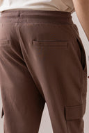 Brown Knit Trouser