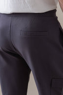 Charcoal Grey Knit Trouser