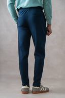 Navy Knitted Trouser