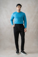 Black Knitted Trouser