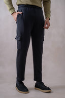 BLACK Knitted Trouser