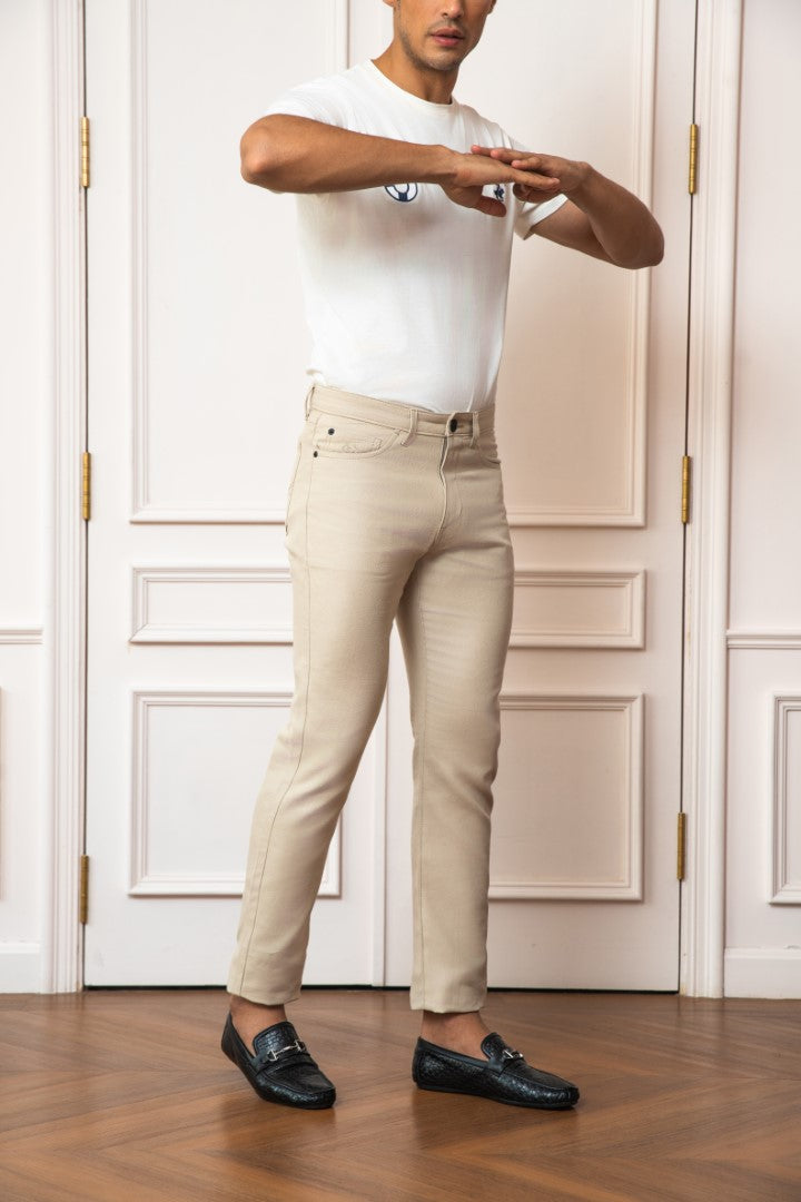 BEIGE BASIC 5 POCKET