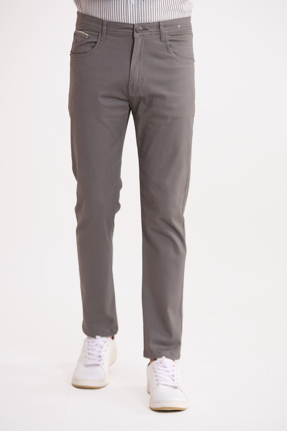 Grey Basic 5 Pocket Pant RTBS233106-GR – RoyalTag