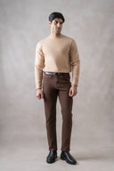 Dark Brown 5 Pocket Pant