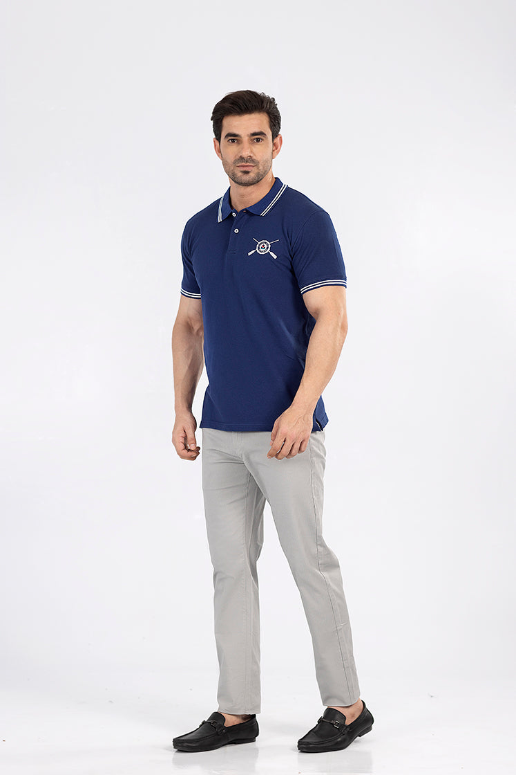 Blue Polo Shirt RTSF23030-BL