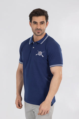 Blue Polo Shirt RTSF23030-BL