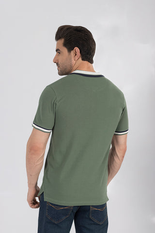 Green Polo Shirt RTSF23104-GN