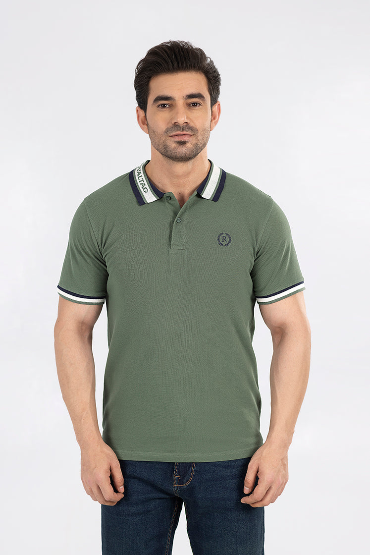 Green Polo Shirt RTSF23104-GN