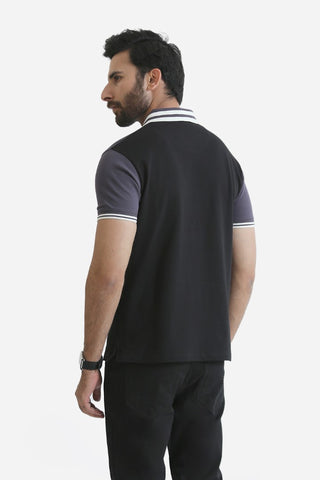 Grey Polo Shirt RTCF240141-GR