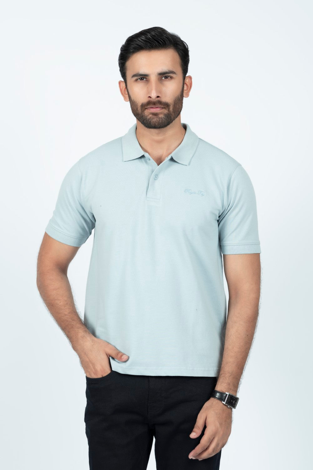 Light Green Polo Shirt RTCF240710-LGR RTSF240709-LGR