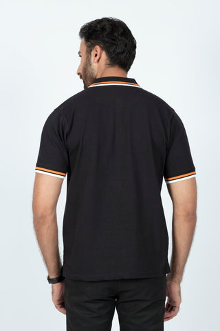 Black Polo Shirt RTCF240732-BK RTSF240733-BK