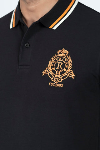 Black Polo Shirt RTCF240732-BK RTSF240733-BK